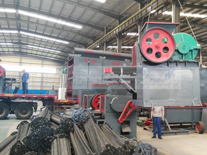 500kg/h Charcoal Dust Briquetting Production Line
